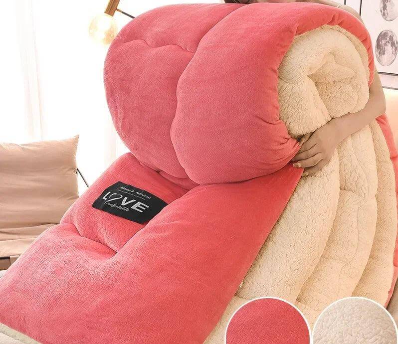 Coperta invernale extra calda in pile di flanella