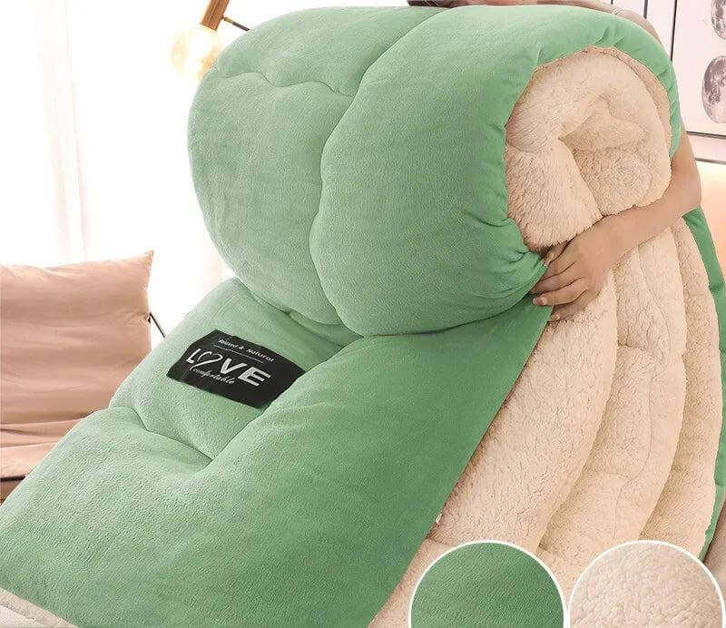 Coperta invernale extra calda in pile di flanella