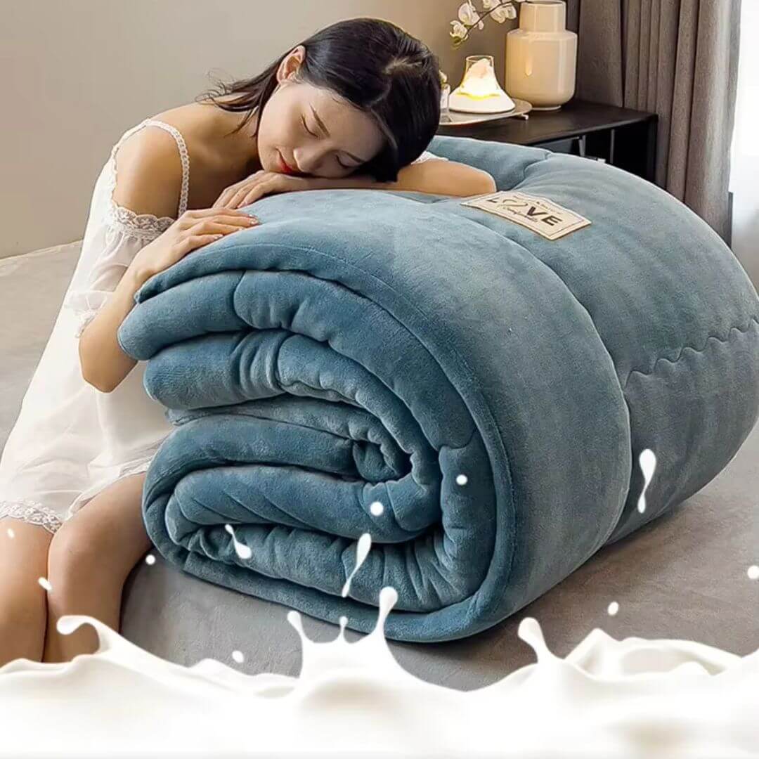 Coperta invernale extra calda in pile di flanella
