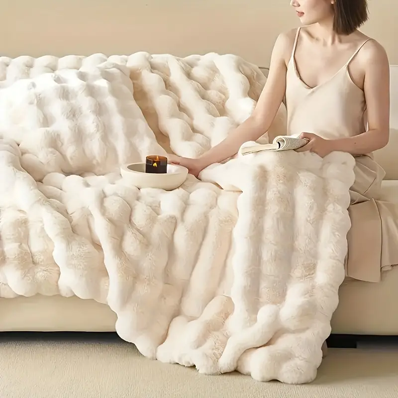 Coperta rinforzata accogliente e morbida