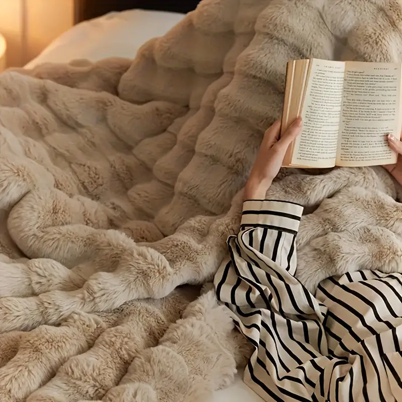 Coperta rinforzata accogliente e morbida