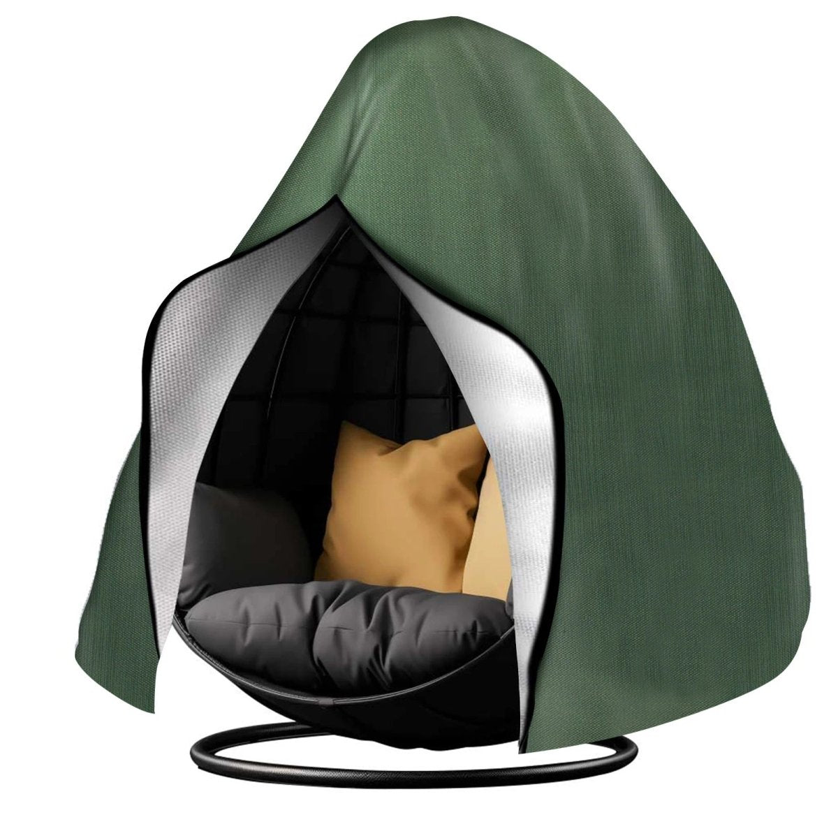 Copertura Impermeabile Resistentissima per Poltrona ad Uovo – Protezione UV e Antivento, Poliestere Oxford 210D, 115×190 cm o 230×200 cm