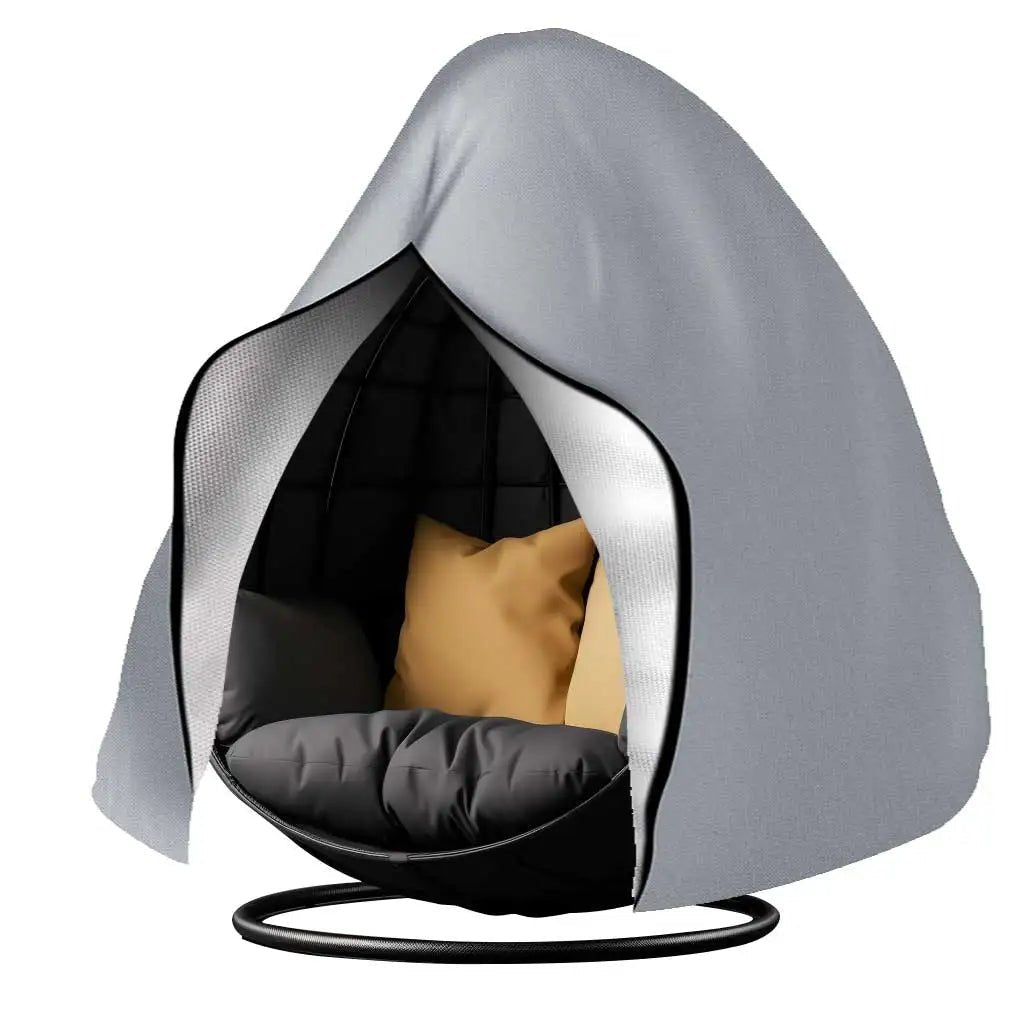 Copertura Impermeabile Resistentissima per Poltrona ad Uovo – Protezione UV e Antivento, Poliestere Oxford 210D, 115×190 cm o 230×200 cm