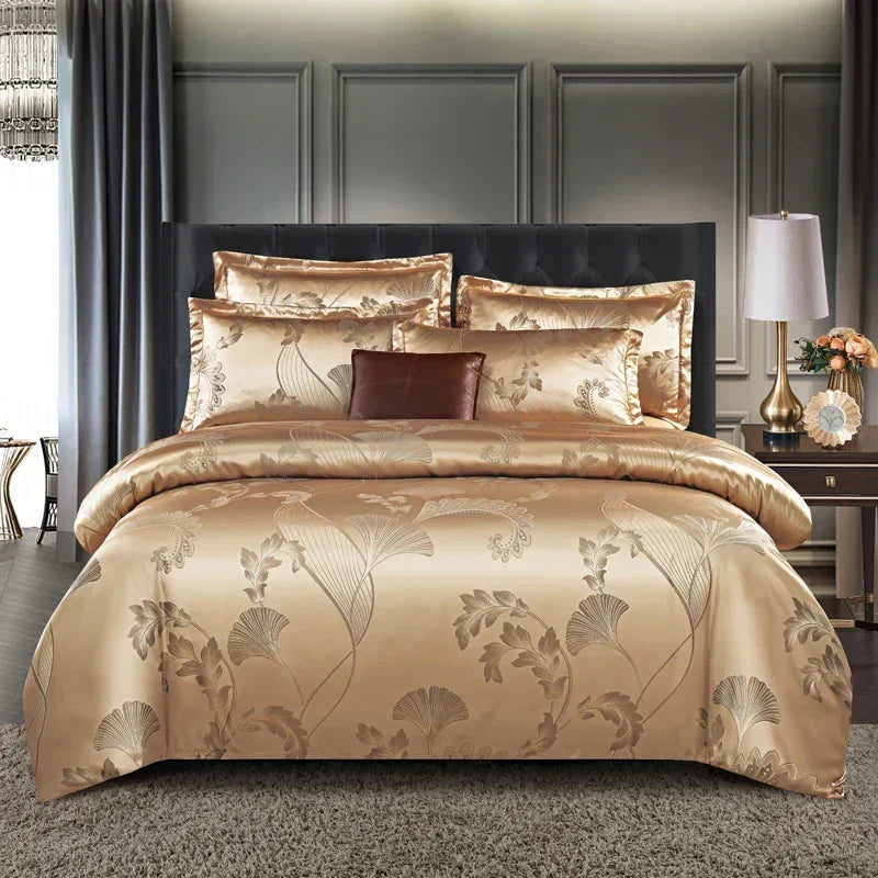 Copripiumino in tessuto jacquard per la camera da letto