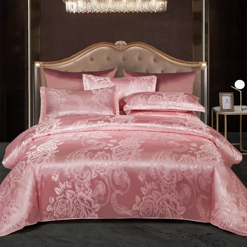 Copripiumino in tessuto jacquard per la camera da letto