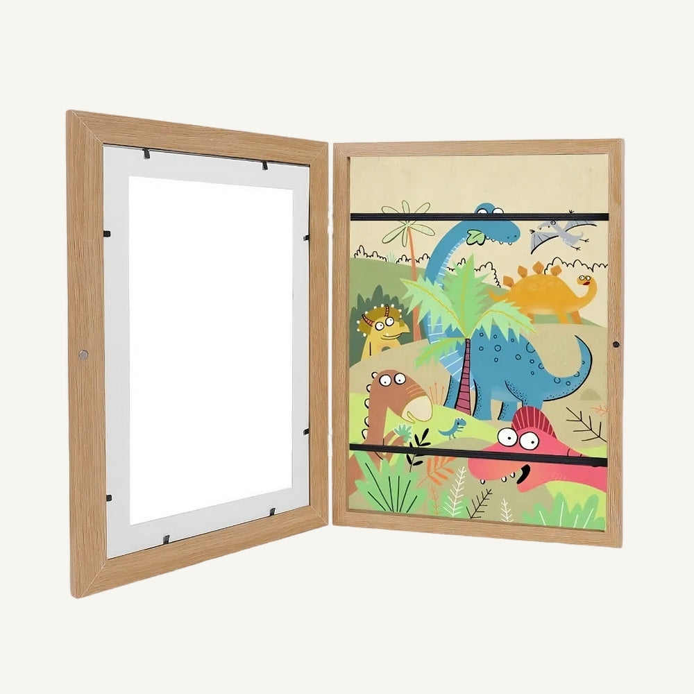 Cornice portafoto per bambini per esporre disegni creativi