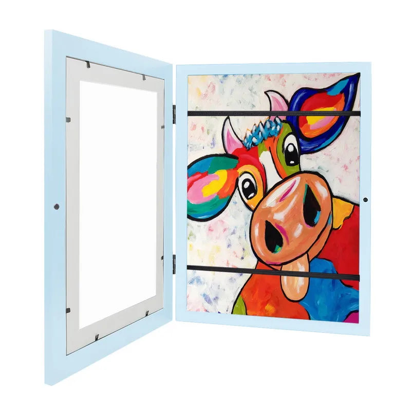 Cornice portafoto per bambini per esporre disegni creativi