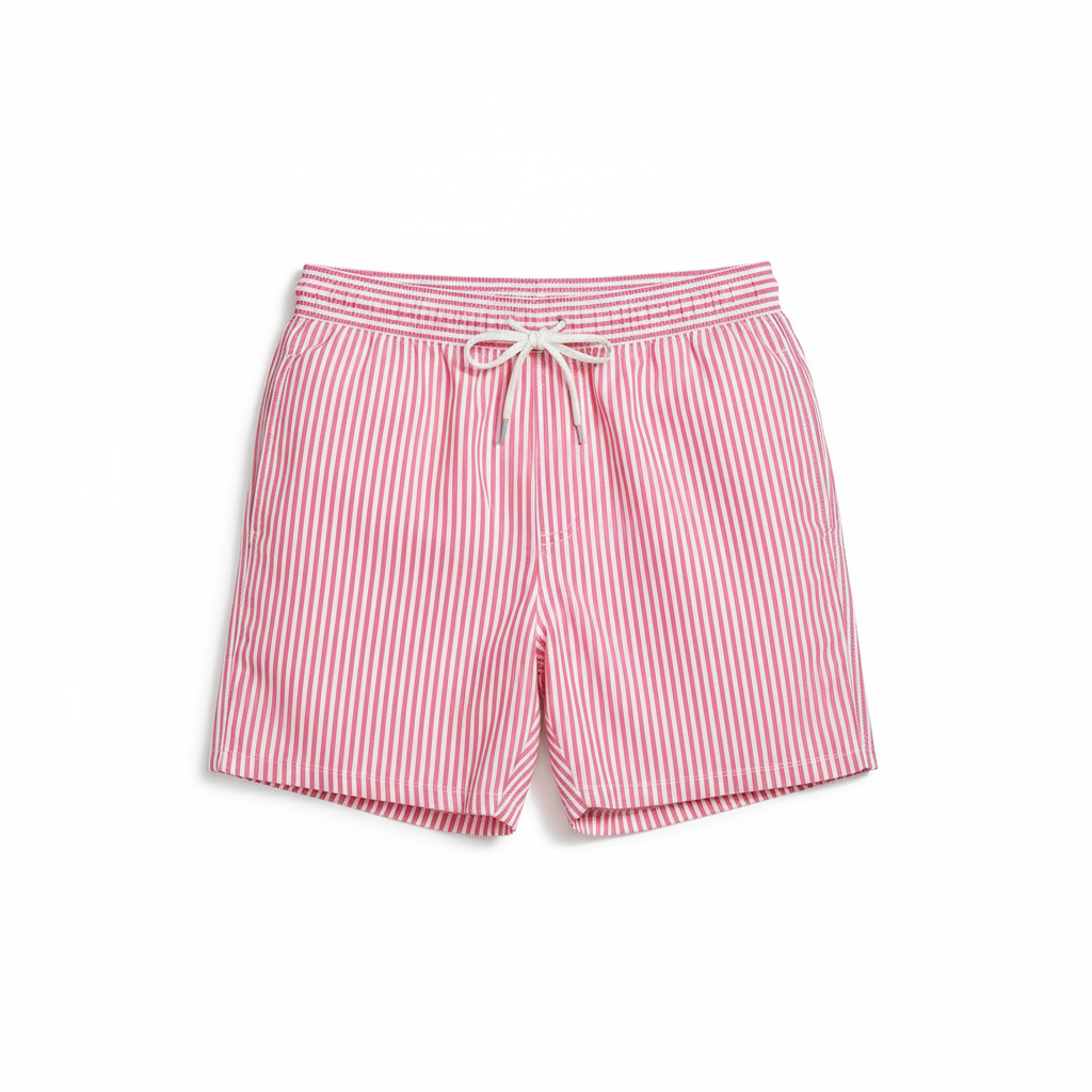 Costume da Bagno a Pantaloncino da Uomo Casual ad Asciugatura Rapida con Vita Elastica