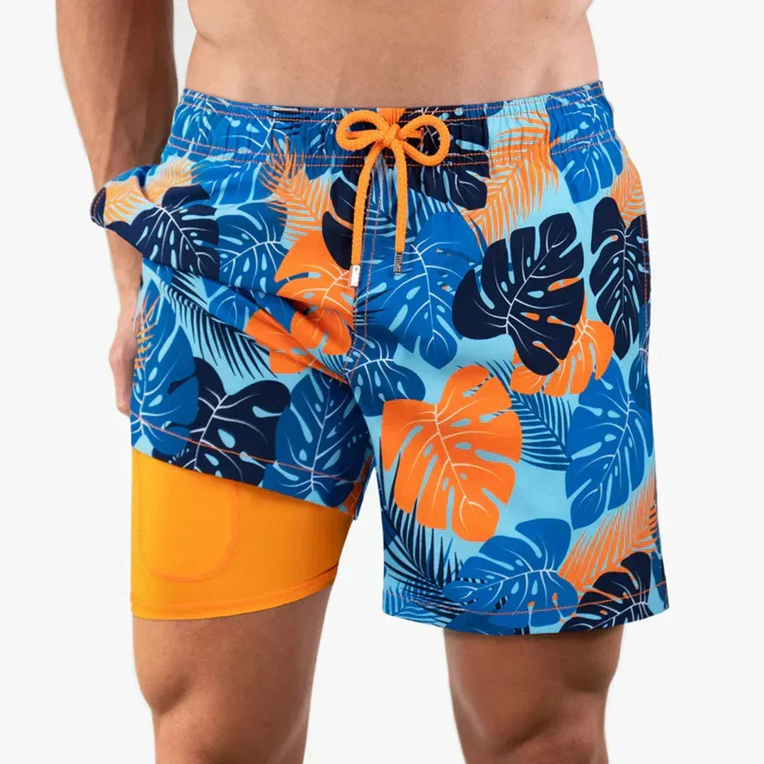 Costume da bagno da uomo con fodera integrata
