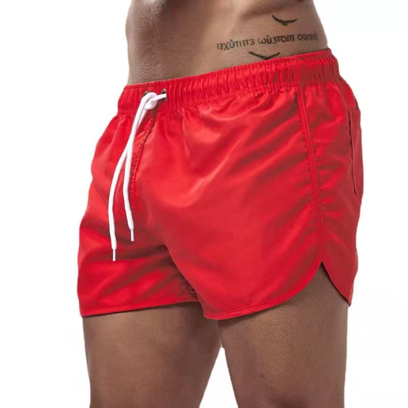 Costume da bagno da uomo – fascia elastica in vita con coulisse