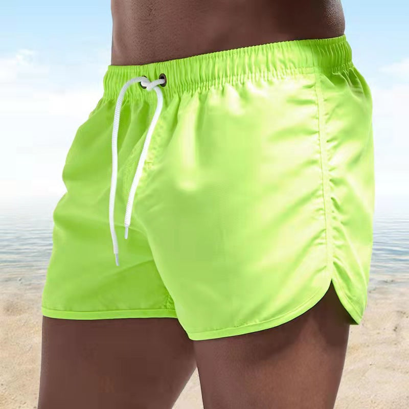 Costume da bagno da uomo – fascia elastica in vita con coulisse