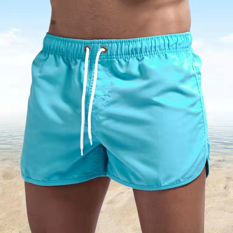 Costume da bagno da uomo – fascia elastica in vita con coulisse