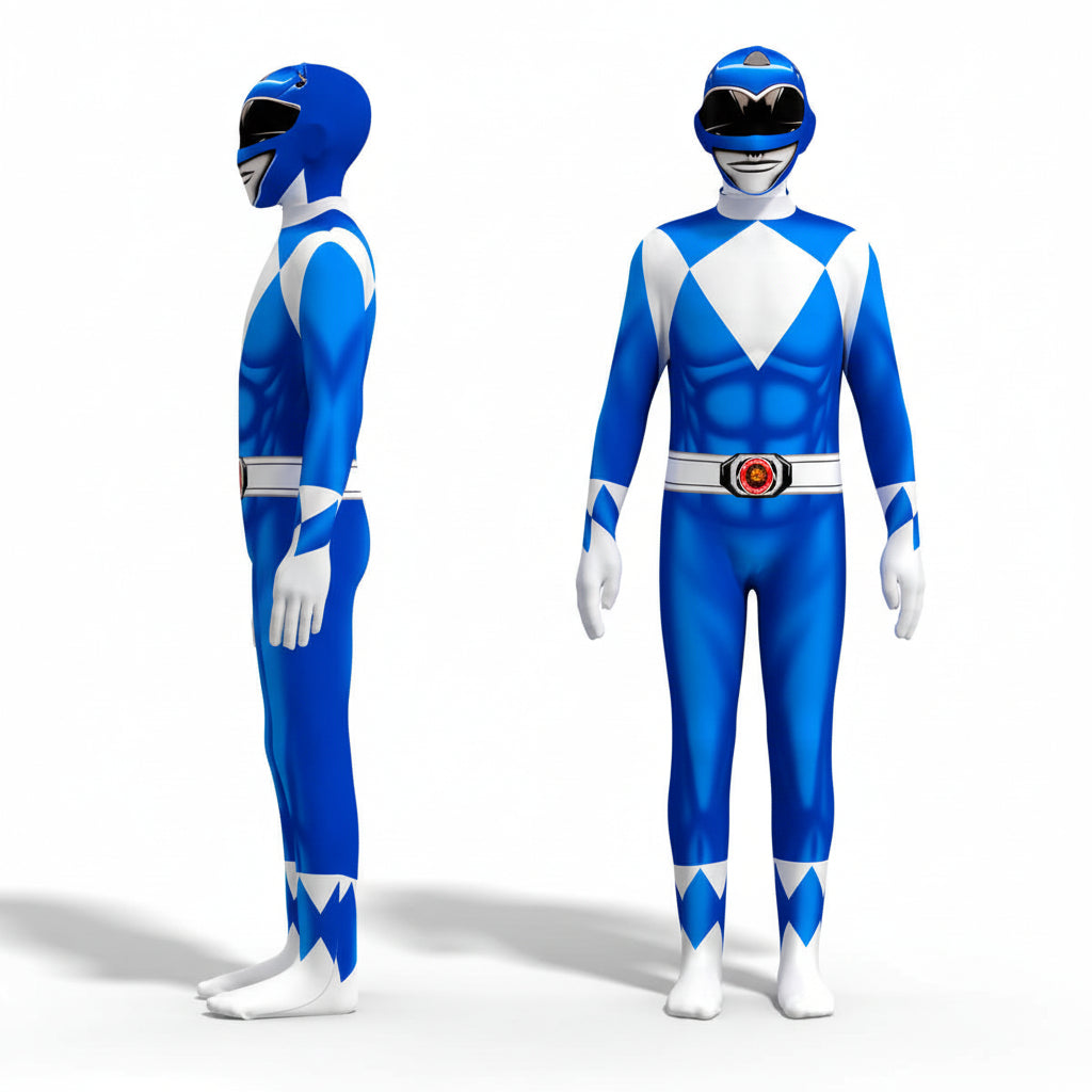 Costume da supereroe per bambini – Tuta intera con stampa muscoli per feste e celebrazioni