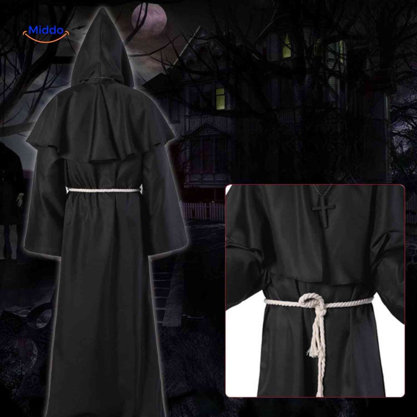 Costume | Design Medievale, Comodo e Ideale per Halloween