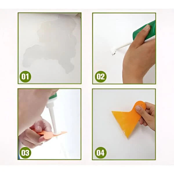 Crema di riparazione per pareti per un ripristino immediato dei muri