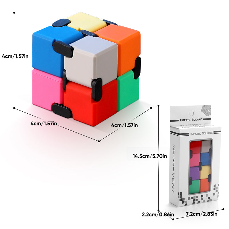Cubo Fidget Infinito Giocattolo Antistress