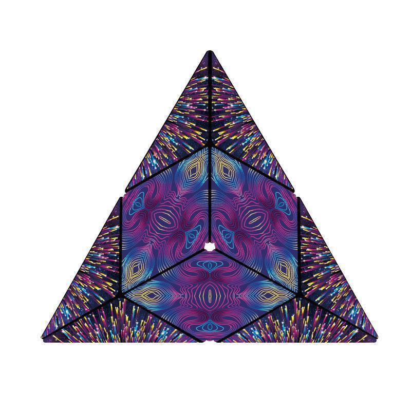 Cubo Magico Magnetico Trasformabile | Rompicapo Giocattolo | Multicolore