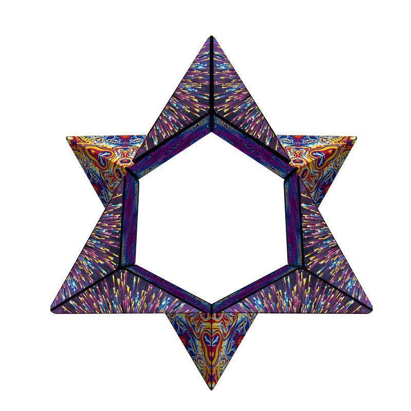 Cubo Magico Magnetico Trasformabile | Rompicapo Giocattolo | Multicolore