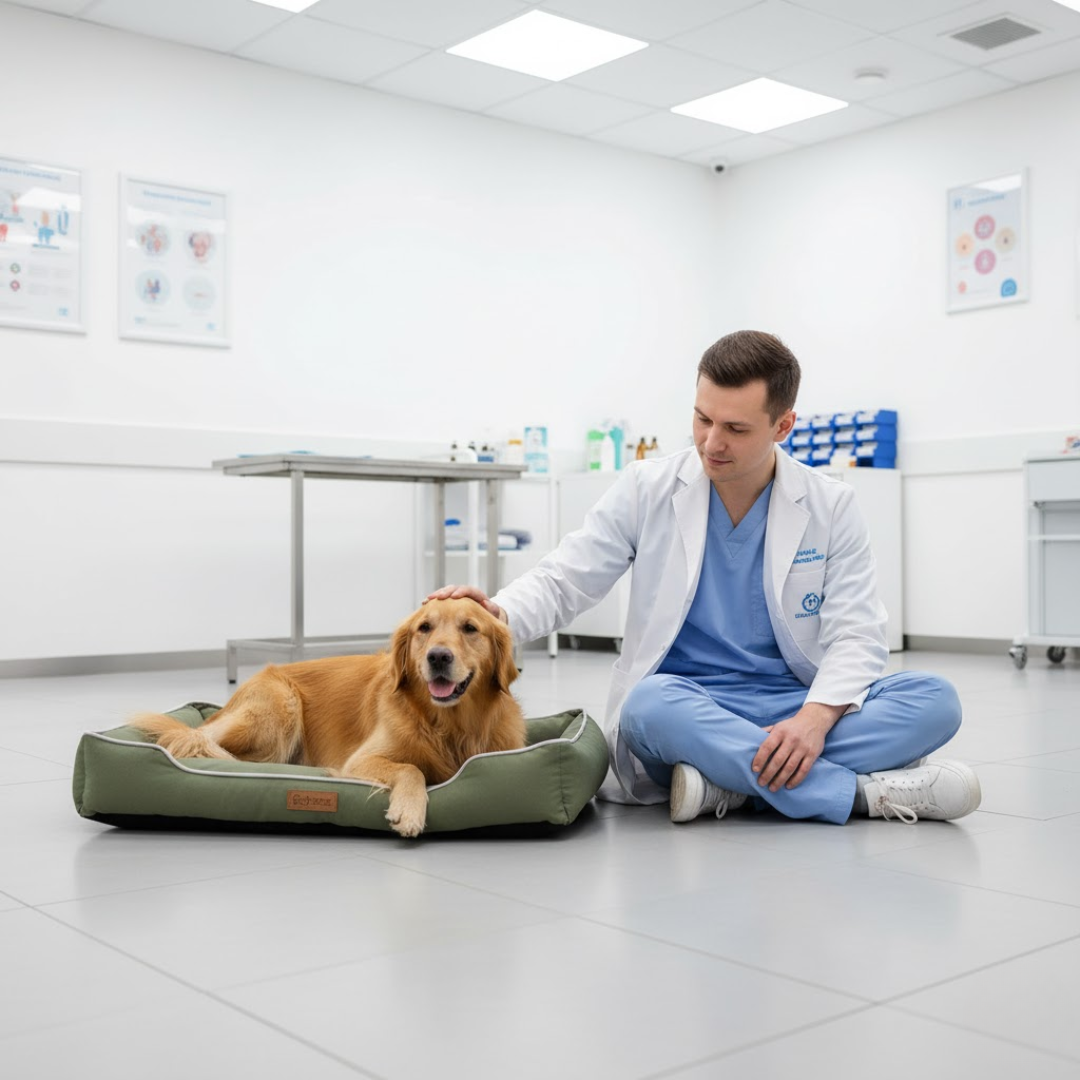 Cuccia per animali domestici – Design ergonomico per un sonno sano