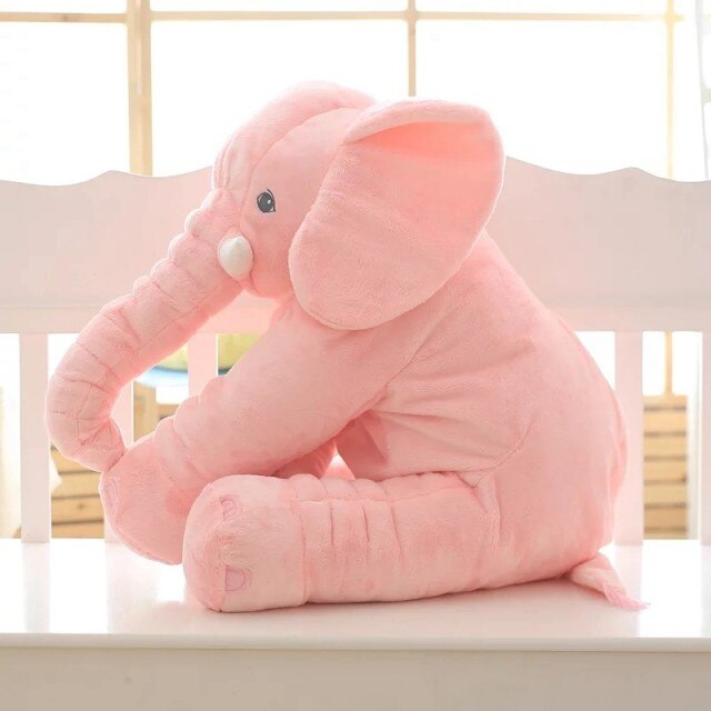 Cuscino abbraccio morbido a forma di elefante per neonati e bambini