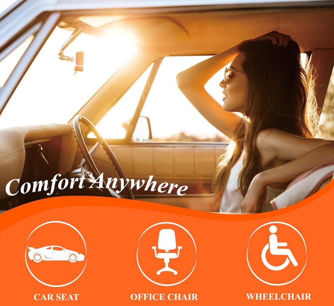 Cuscino compatto per sedile auto in memory foam