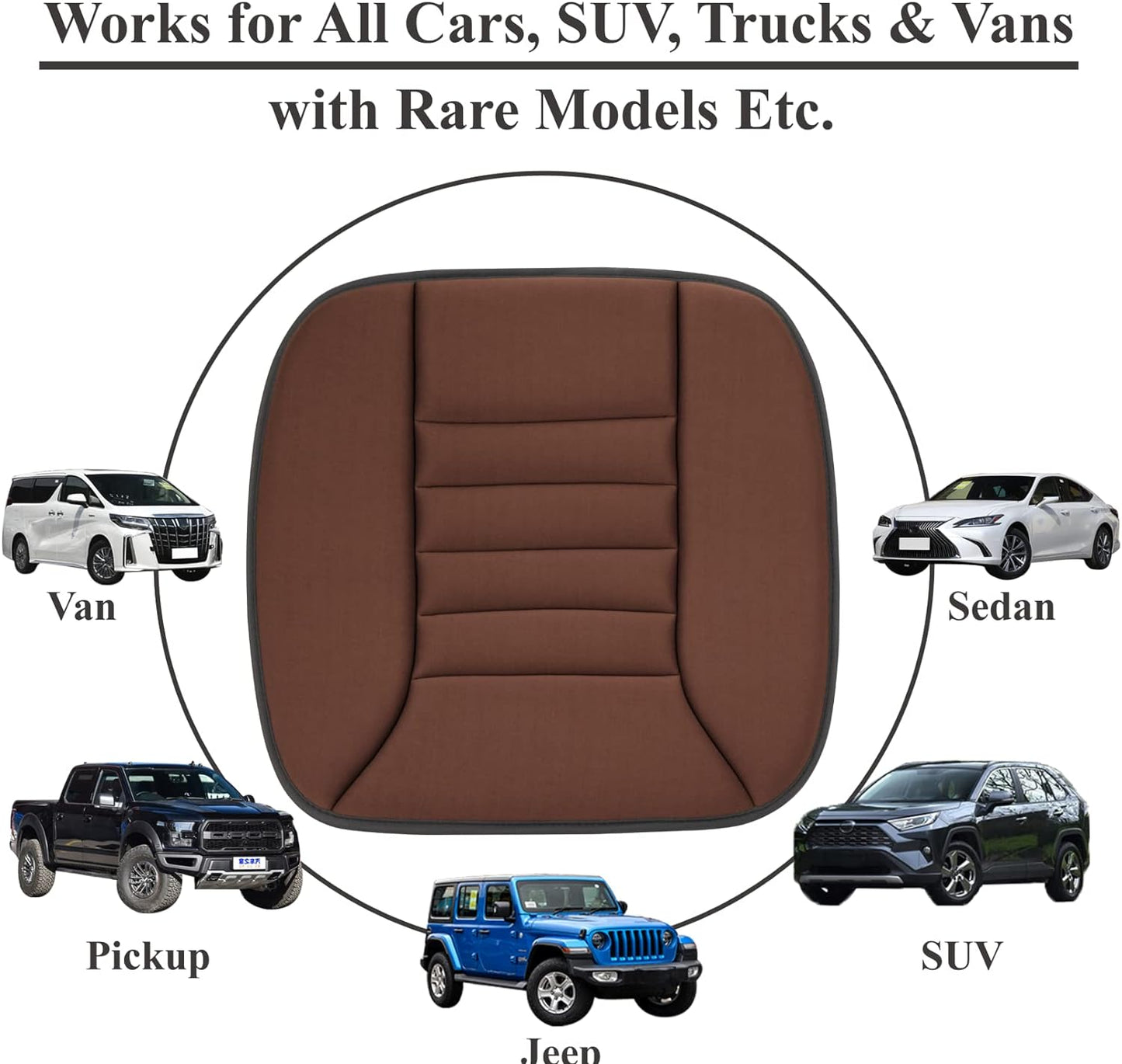Cuscino confortevole per sedile auto in memory foam