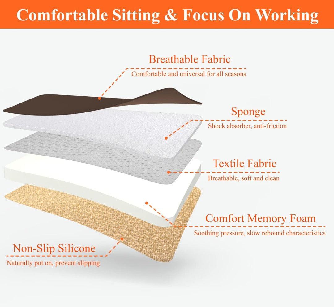 Cuscino confortevole per sedile auto in memory foam