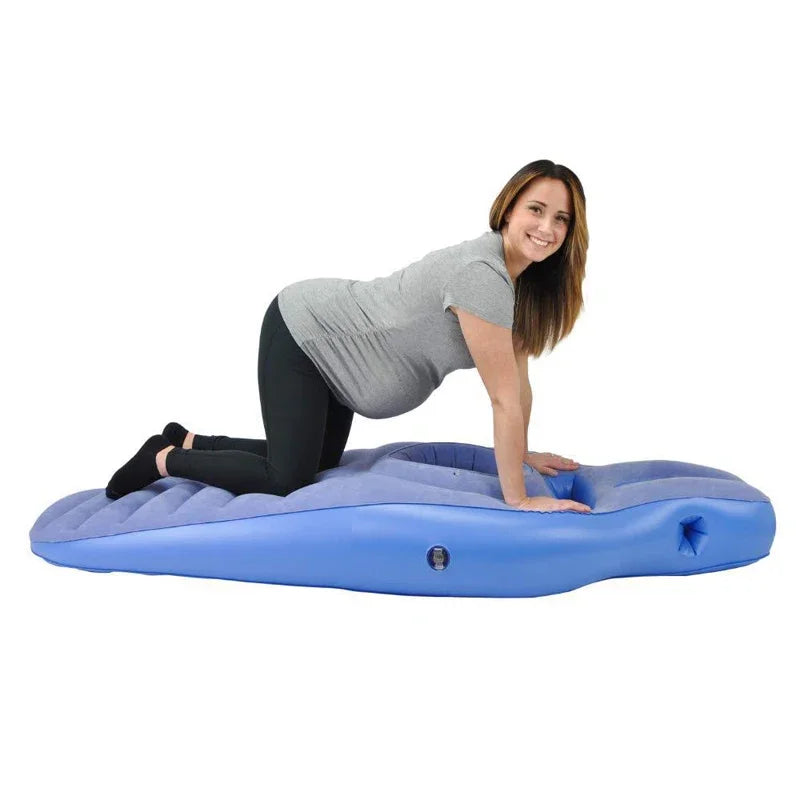 Cuscino da gravidanza gonfiabile e tappetino da yoga – Ideale per notti comode e supporto