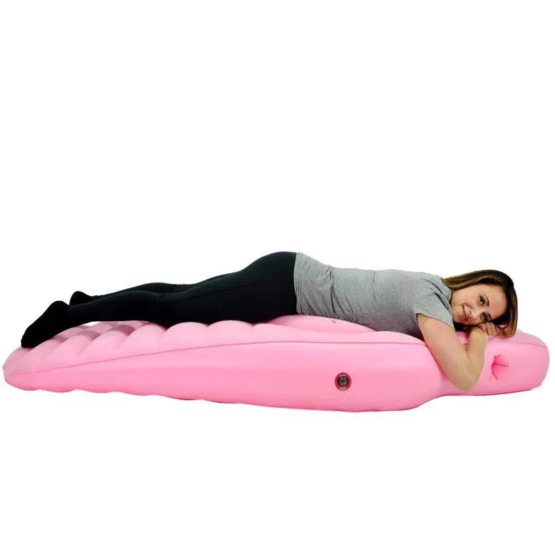 Cuscino da gravidanza gonfiabile e tappetino da yoga – Ideale per notti comode e supporto