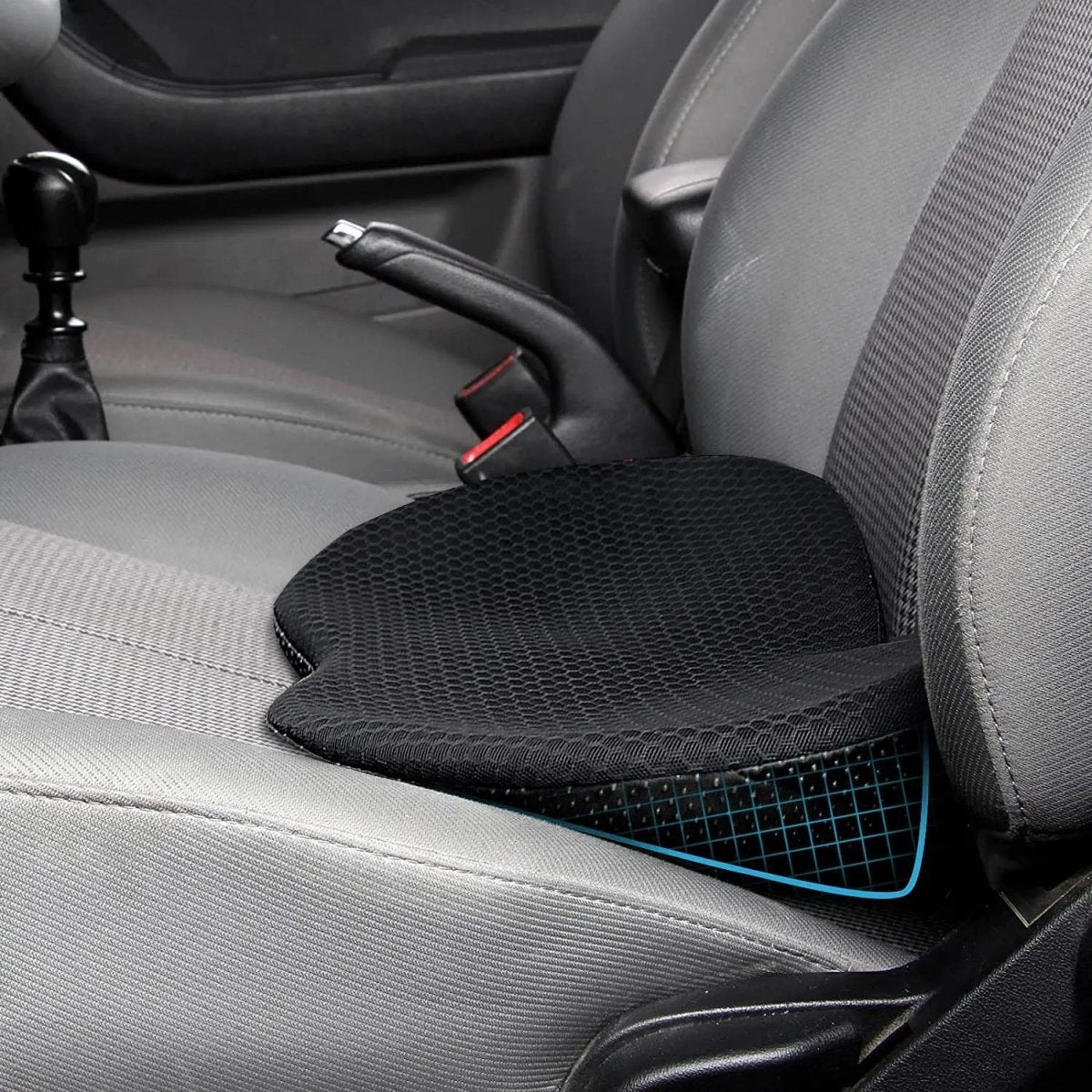 Cuscino da Sedile in Memory Foam per Sollievo dalla Sciatica e Supporto Posturale