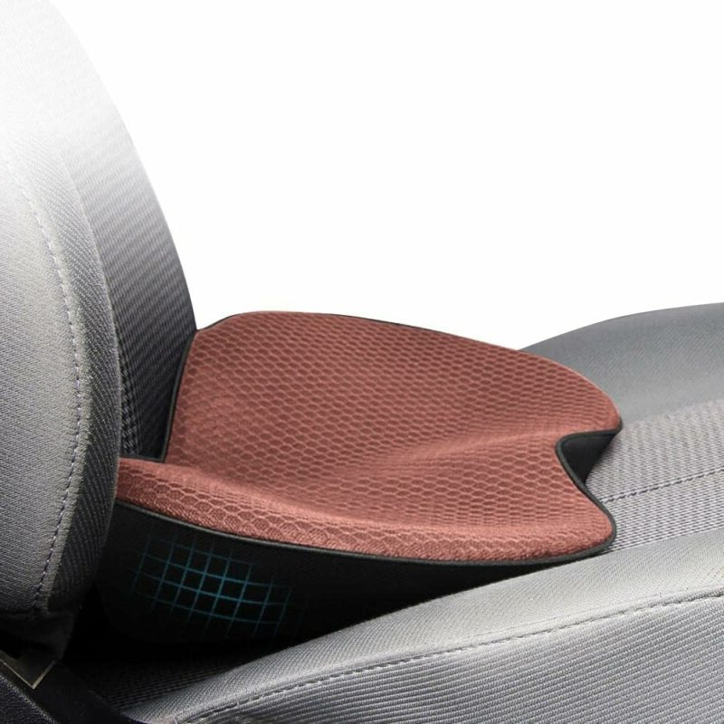 Cuscino da Sedile per Auto per Guidatori Bassi, Spessore 9,6 cm, Aumenta l'Angolo di Visibilità