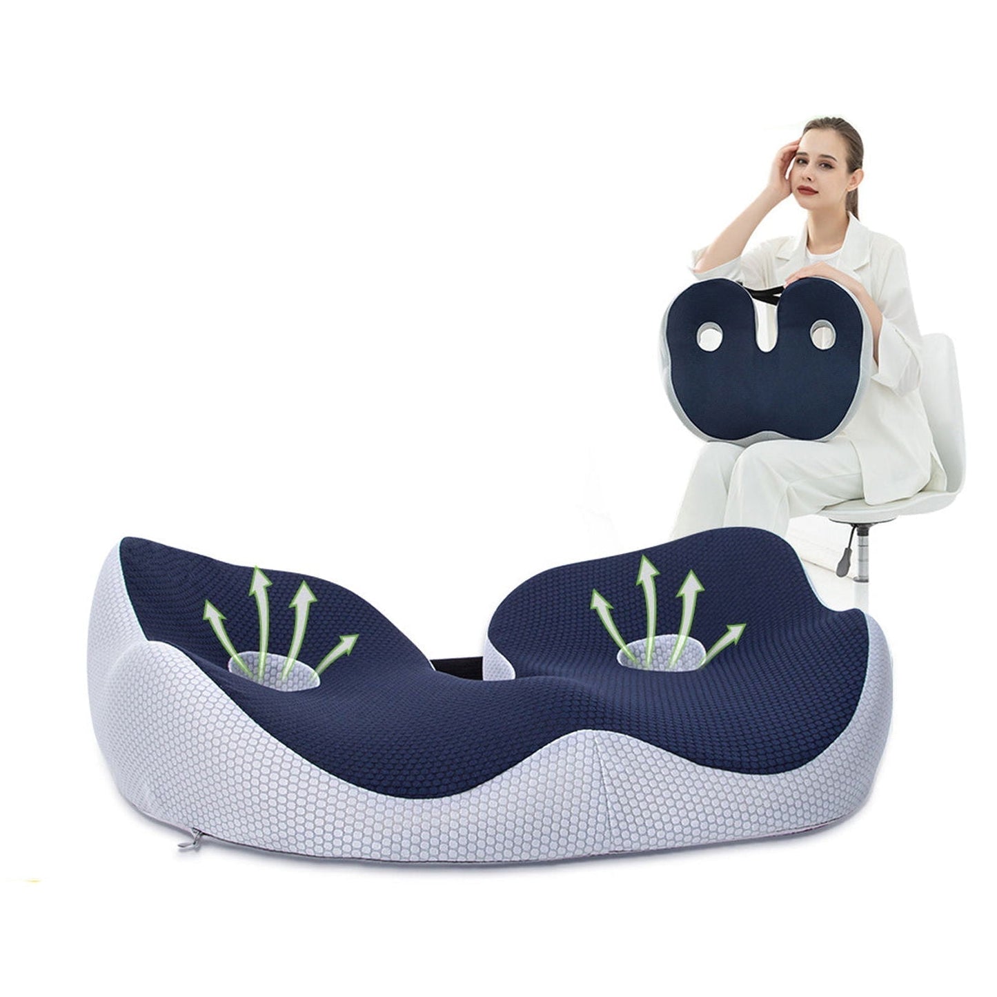 Cuscino da seduta ergonomico e regolabile