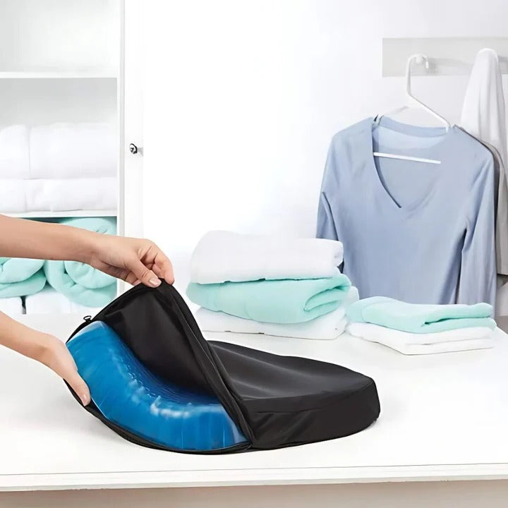 Cuscino da seduta ergonomico in gel – Allevia il dolore al coccige e alla zona lombare