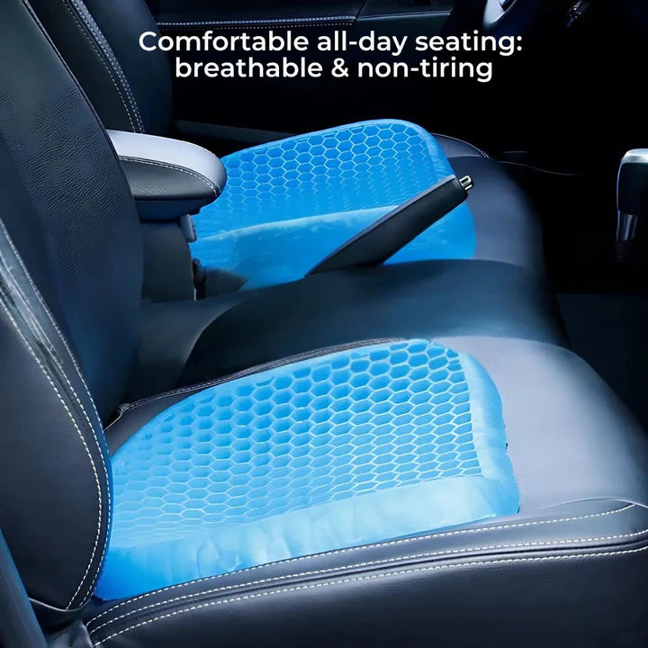 Cuscino da seduta ergonomico in gel – Allevia il dolore al coccige e alla zona lombare