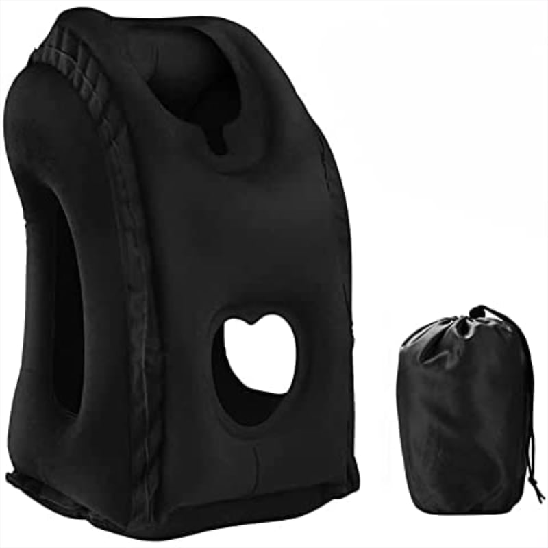 Cuscino da Viaggio Gonfiabile con Supporto Cervicale per un Comfort Ottimale