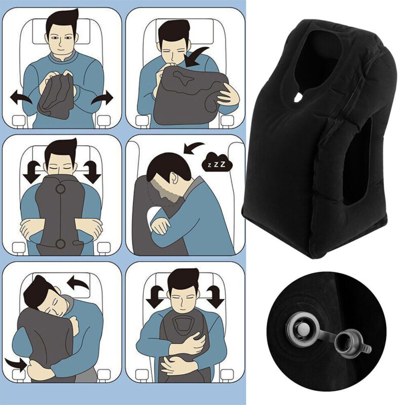 Cuscino da Viaggio Gonfiabile con Supporto Cervicale per un Comfort Ottimale