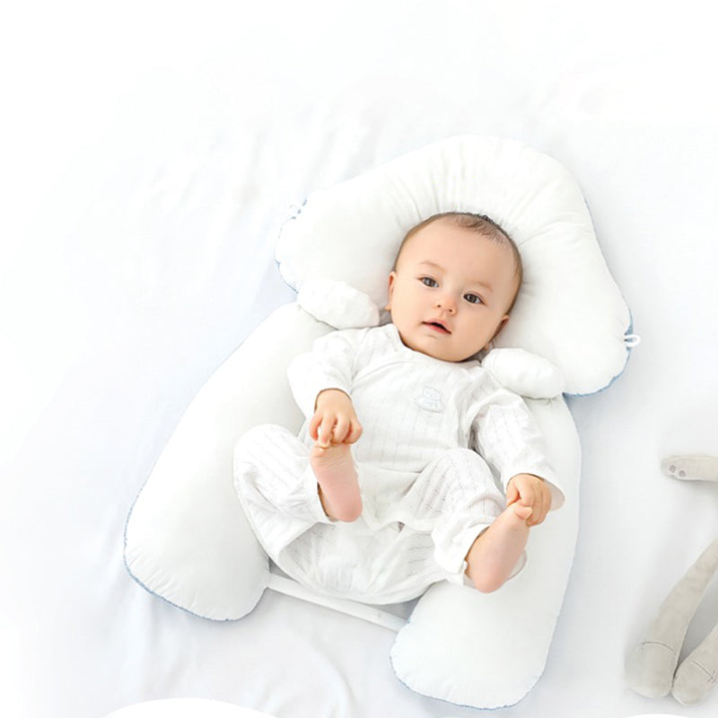 Cuscino per dormire ergonomico per neonati – sicuro, comodo e regolabile per neonati (0-12 mesi)