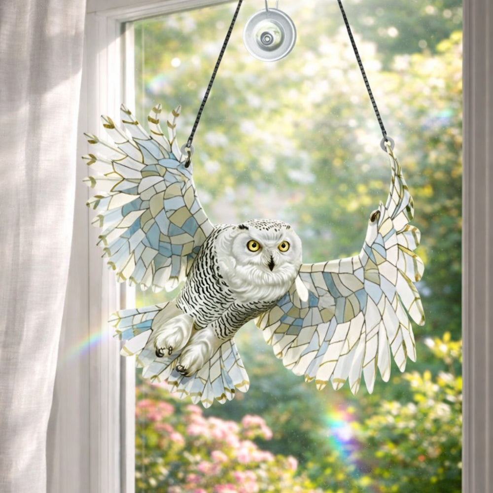 Decorazione Sospesa per Finestra e Parete a Forma di Colibrì (Acchiappasole)