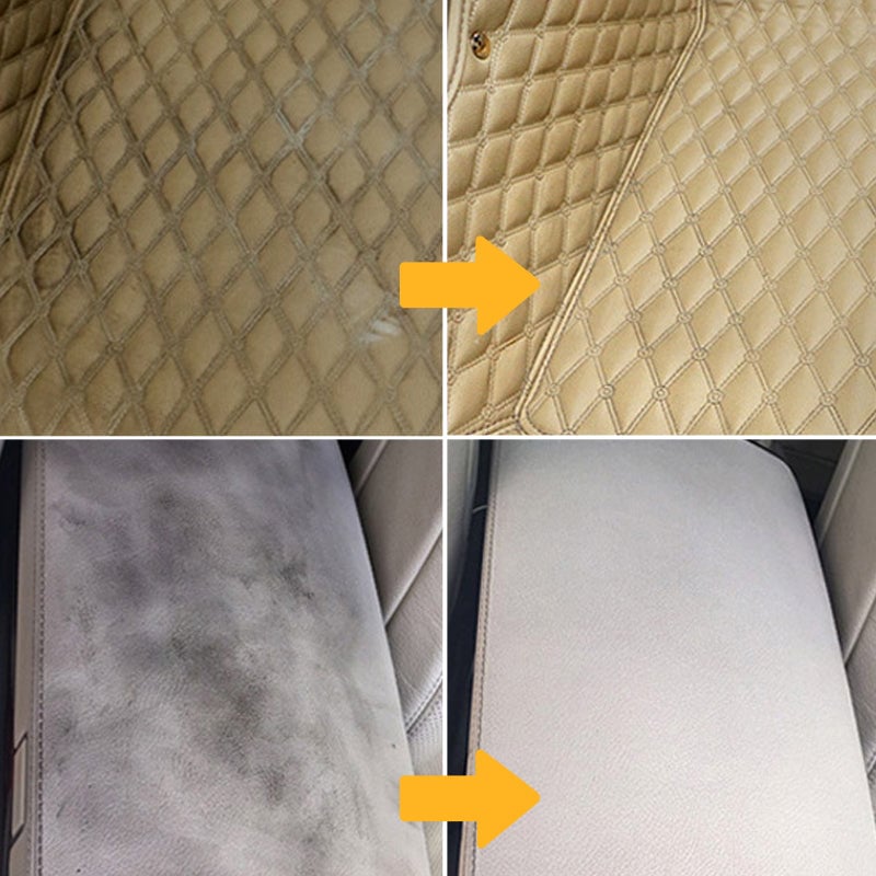 Detergente schiumoso – Pulitore multiuso per interni auto, adatto per pelle e tessuto