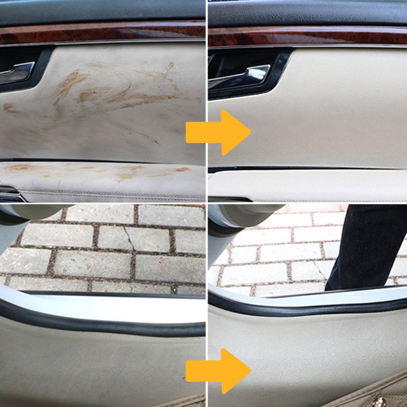 Detergente schiumoso – Pulitore multiuso per interni auto, adatto per pelle e tessuto