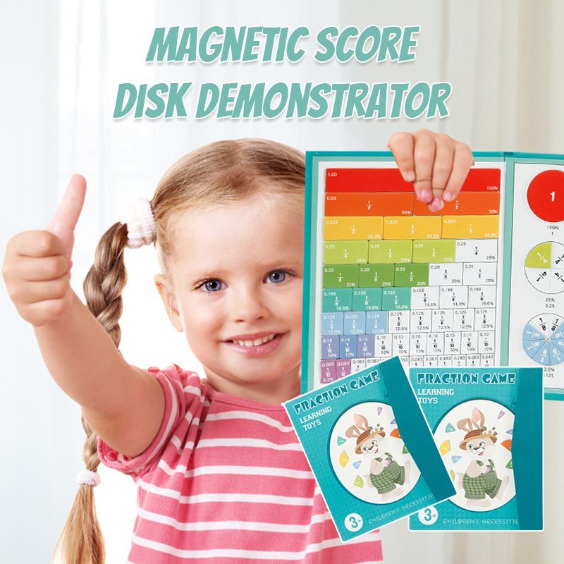 Dimostratore Magnetico a Dischi per le Frazioni: Impara le Frazioni Facilmente!