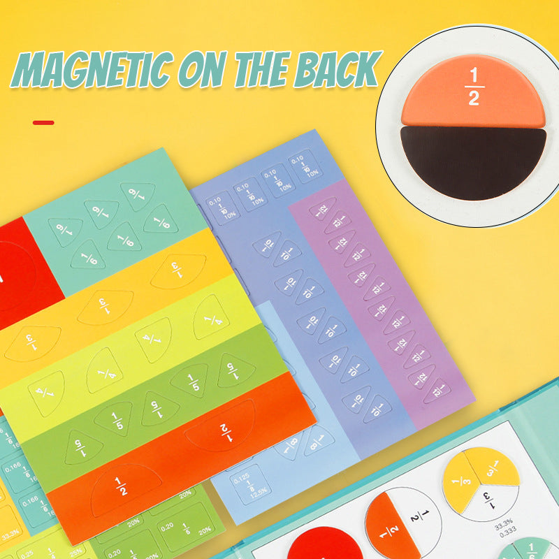 Dimostratore Magnetico a Dischi per le Frazioni: Impara le Frazioni Facilmente!