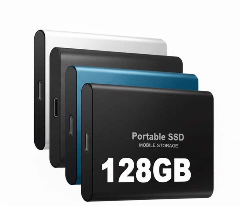 Disco SSD ultrarapido da 128 GB dal design compatto e resistente