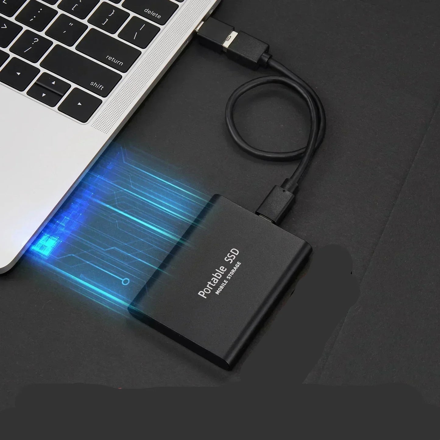 Disco SSD ultrarapido da 128 GB dal design compatto e resistente