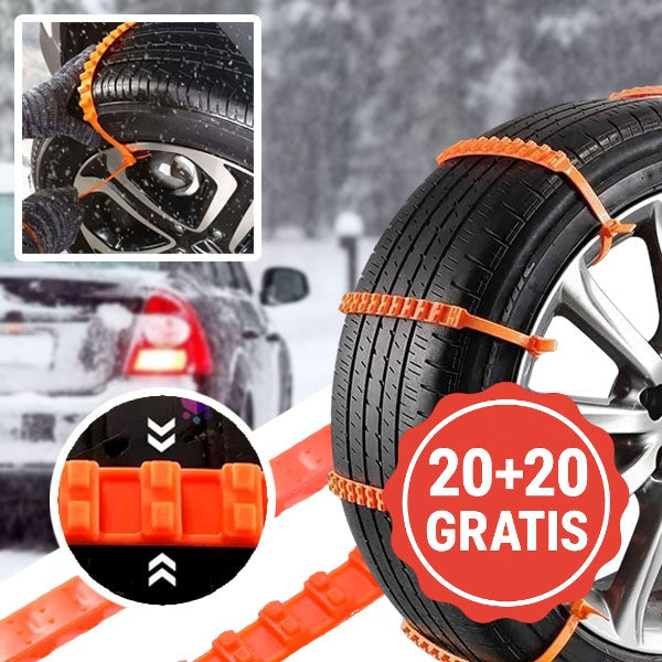 Dispositivi di trazione antislittamento per pneumatici auto – Ausili di trazione riutilizzabili