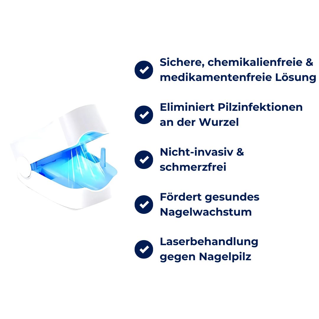 Dispositivo Laser contro la Micosi delle Unghie - Indolore ed Efficace