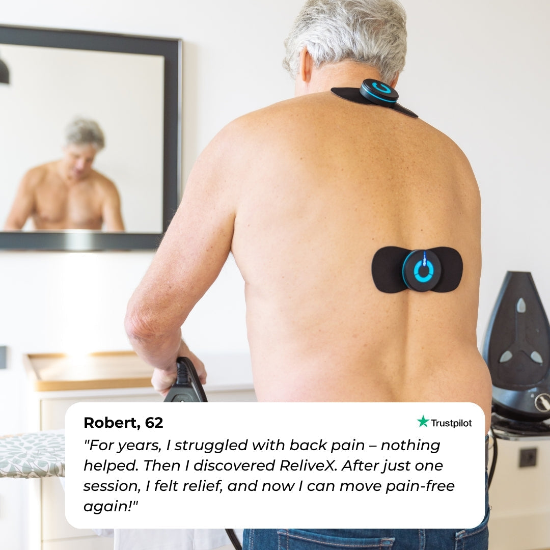 Dispositivo per Terapia Domestica NMES per il Sollievo dai Dolori Muscolari