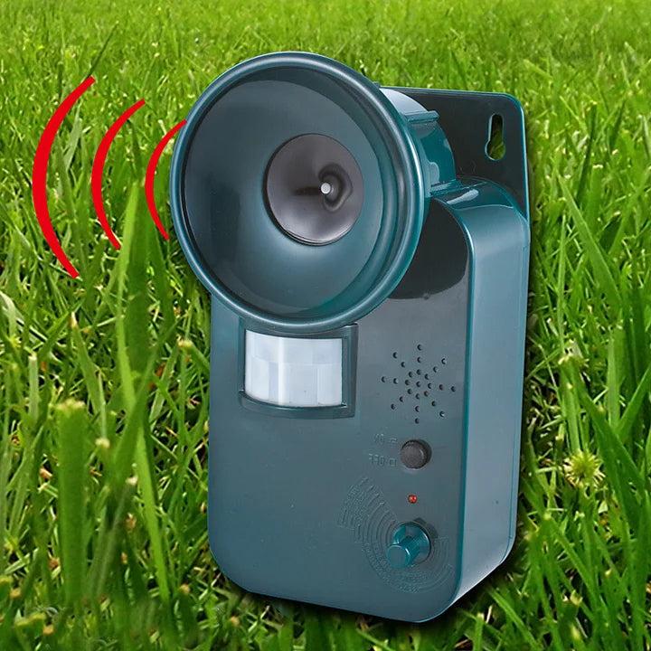 Dissuasore per Animali e Parassiti Wireless ad Ultrasuoni da Esterno 9V DC