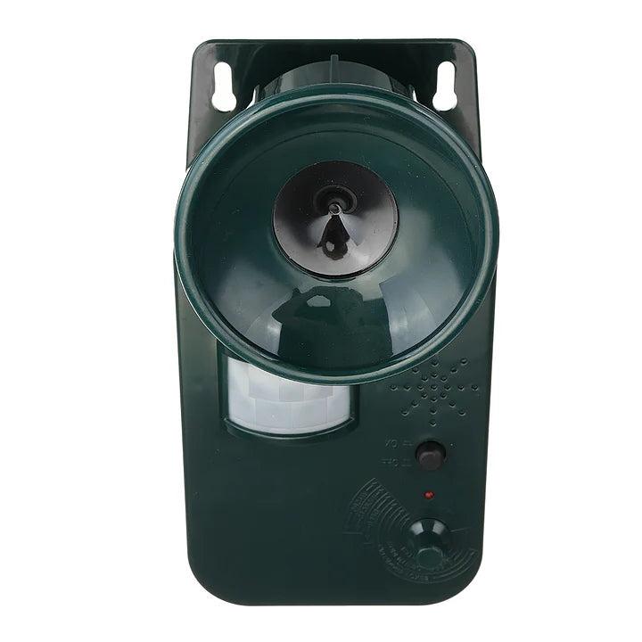 Dissuasore per Animali e Parassiti Wireless ad Ultrasuoni da Esterno 9V DC