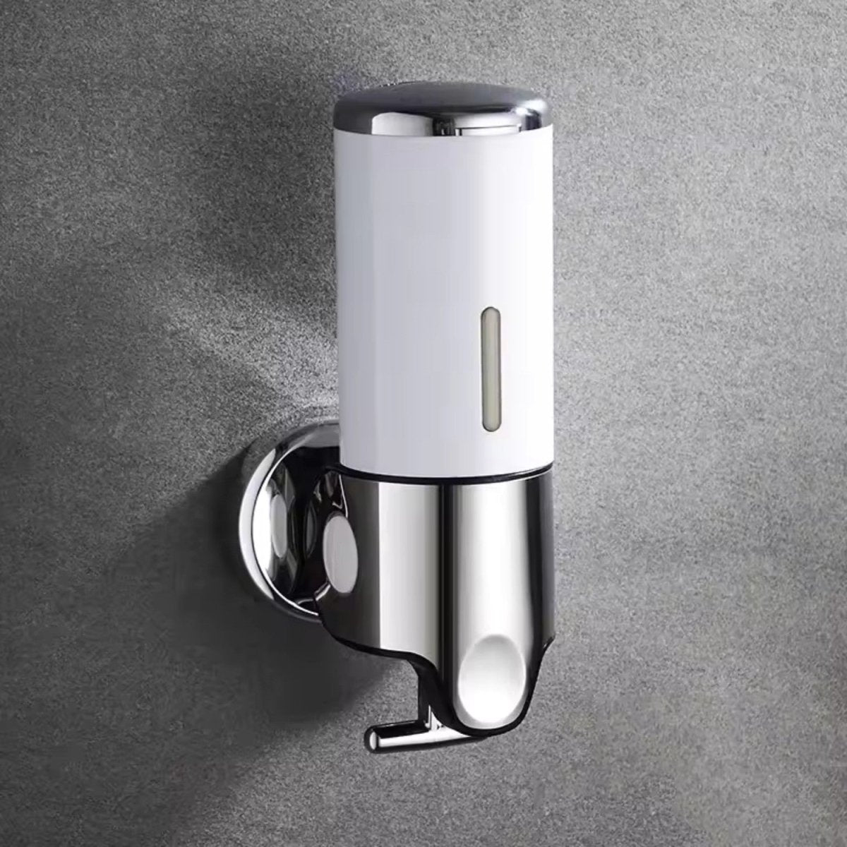Distributore di sapone a parete in acciaio inox